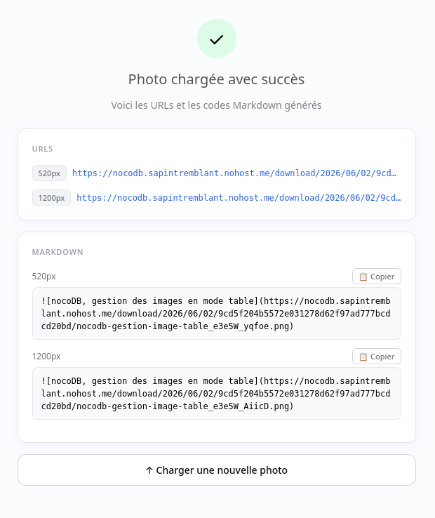 formulaire n8n et code markdown pour writefreely